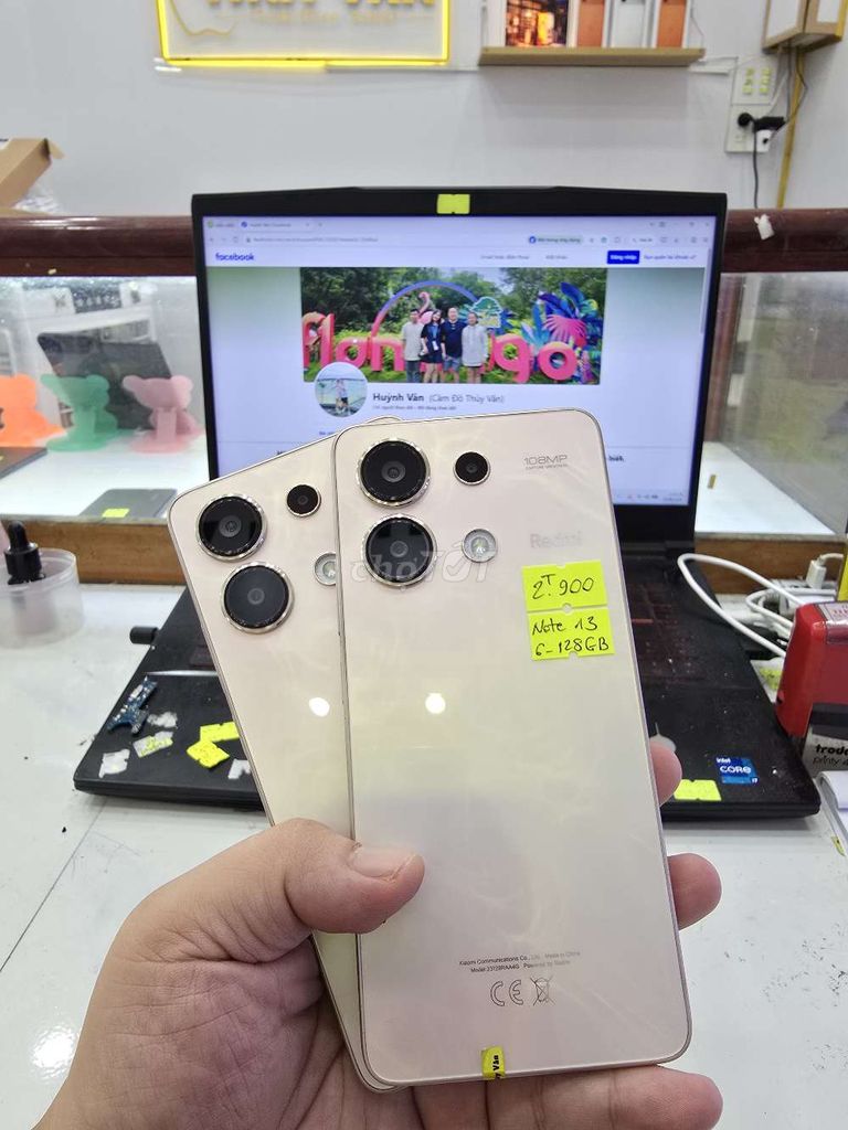 Xiaomi Note 13 128GB. Mua bán Điện thoại tại Thành phố Long Xuyên An Giang được đăng bởi Facebook Cầm Đồ Thúy Vân hình 1