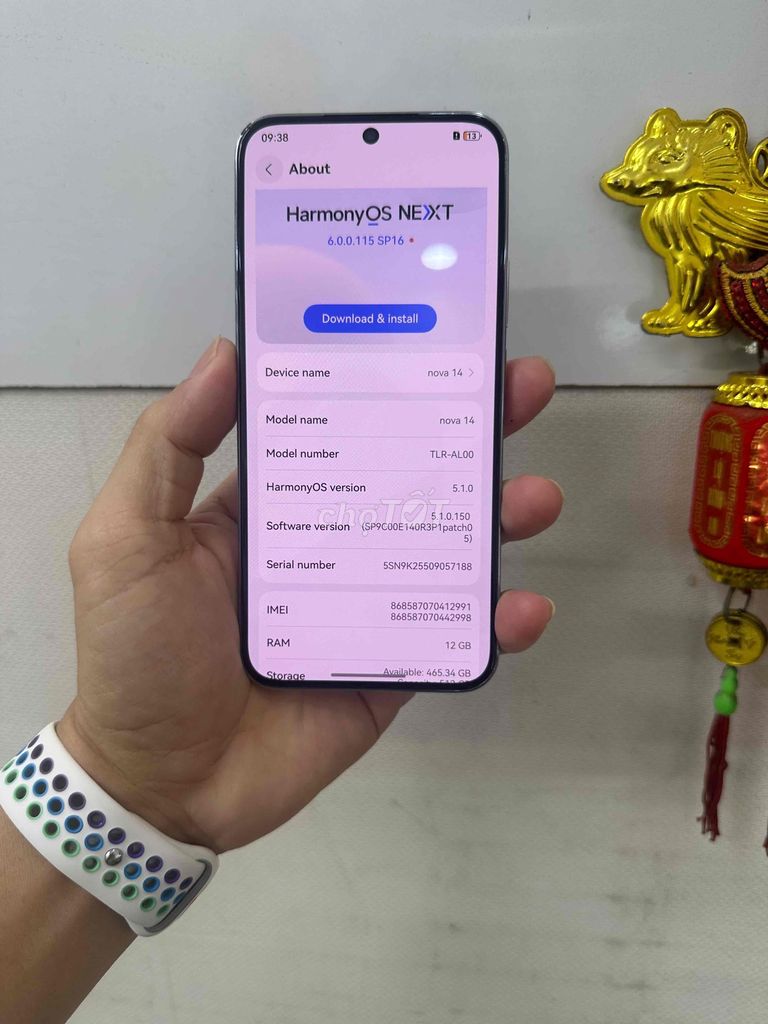 Huawei Nova 14 12GB/512GB HarmonyOS. Mua bán Điện thoại tại Quận Phú Nhuận Tp Hồ Chí Minh được đăng bởi HoangAnh 255 hình 1