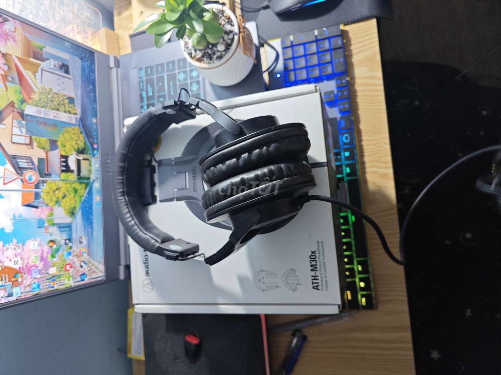 Tai nghe Audio Technica ATH-M30X Đen. Mua bán Tivi, Âm thanh tại Quận Gò Vấp Tp Hồ Chí Minh được đăng bởi Bình An hình 1