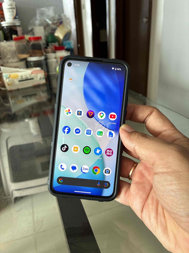 Google Pixel 5 128Gb + ốp cường lực sẵn. Mua bán Điện thoại tại Quận Tân Phú Tp Hồ Chí Minh được đăng bởi PASSION hình 1