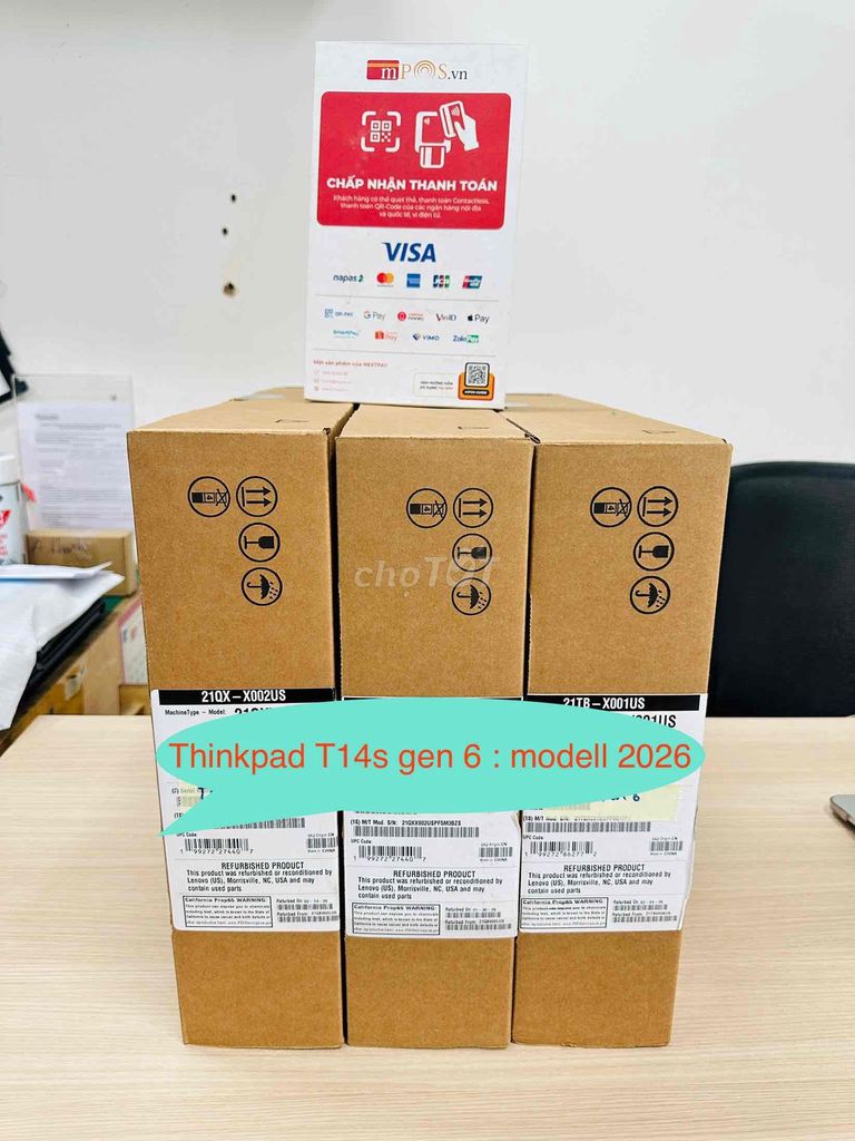 Lenovo ThinkPad T14s Gen 6 Ultra 7 32GB/1TB. Mua bán Laptop tại Quận 1 Tp Hồ Chí Minh được đăng bởi khanh laptop hình 1