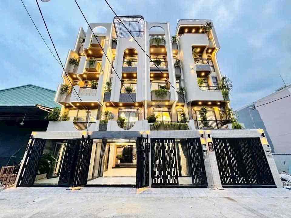 NHÀ 6TẦNG|20M RA MẶT TIỀN|NGAY HÀ HUY GIÁP|GẦN UBND P.AN PHÚ ĐÔNG Q12