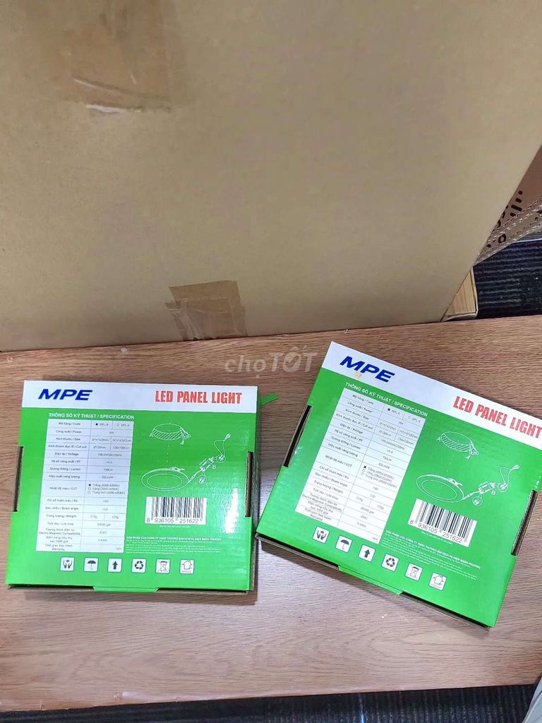 Đèn MPE led panel âm trần 9w