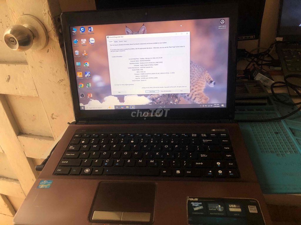 ASUS K43E i5-2430M 8GB Đen. Mua bán Laptop tại Quận Gò Vấp Tp Hồ Chí Minh được đăng bởi Tin học Ncom hình 1