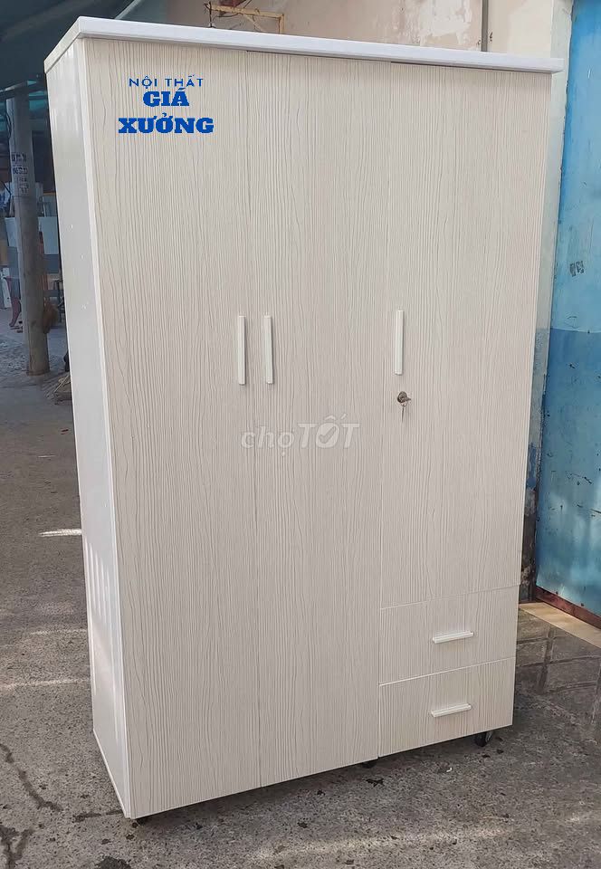 TỦ NHỰA TỦ KEM VÂN GỖ --- TỦ 3 CÁNH CÓ KHÓA. Mua bán Tủ, kệ gia đình tại Thành phố Thủ Đức Tp Hồ Chí Minh được đăng bởi Nội thất giá xưởng TL hình 1
