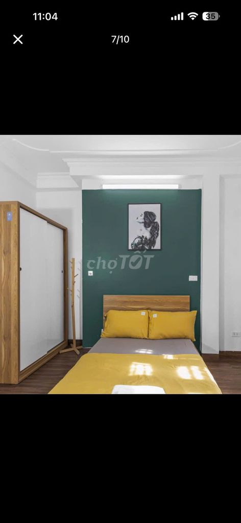 Cho thuê CHDV phố Đào Tấn , Ba Đình 38m² x 6 tầng 5 phòng vskk – 17tr