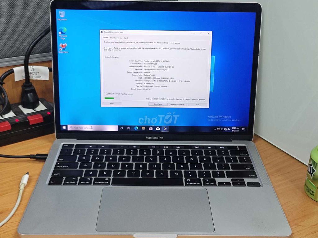 Apple MacBook Pro 2020 16GB/500GB Xám. Mua bán Laptop tại Quận Tân Phú Tp Hồ Chí Minh được đăng bởi Giao lưu trao đổi công nghệ hình 1