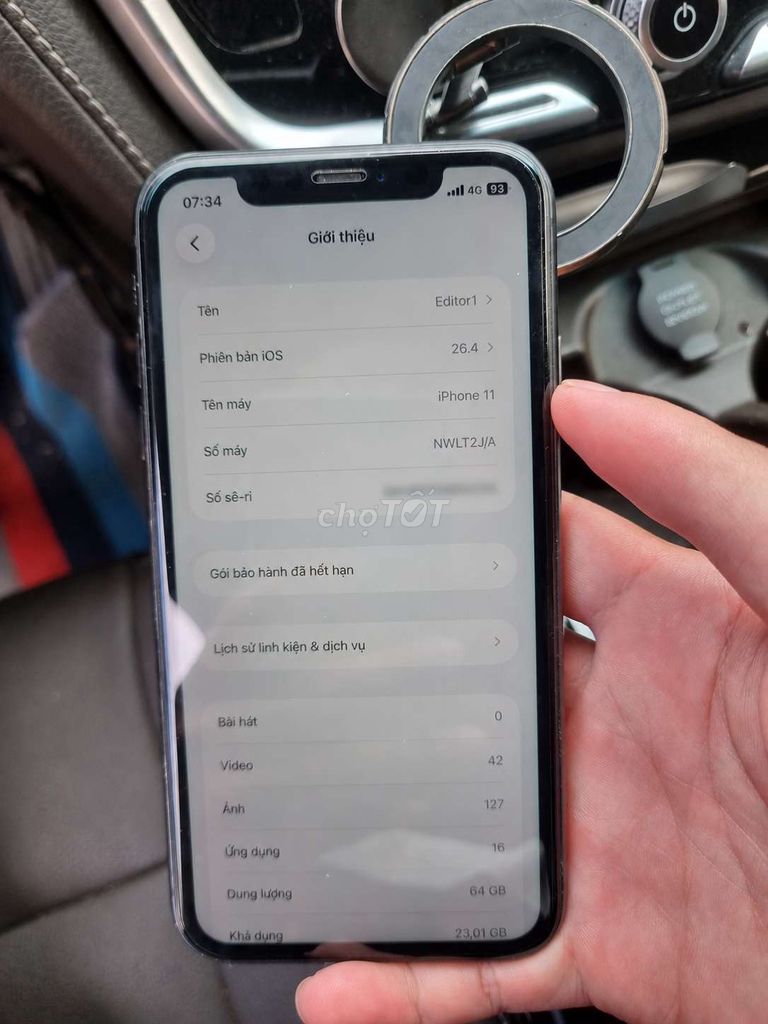 Apple iPhone 11 64GB GL IP 12 . Mua bán Điện thoại tại Quận Bắc Từ Liêm Hà Nội được đăng bởi Hoàng Tú hình 1