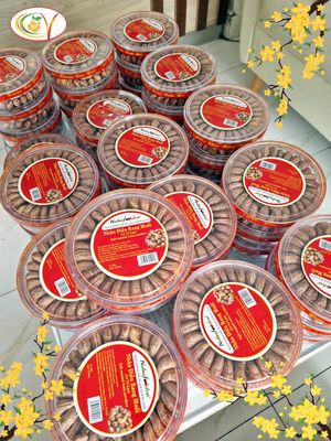 Hạt Điều Rang Muối Hộp Xếp Hoa 500gr. Mua bán Đồ ăn, thực phẩm và các loại khác tại Quận Tân Phú Tp Hồ Chí Minh được đăng bởi Cong ty che bien Dieu viet nam