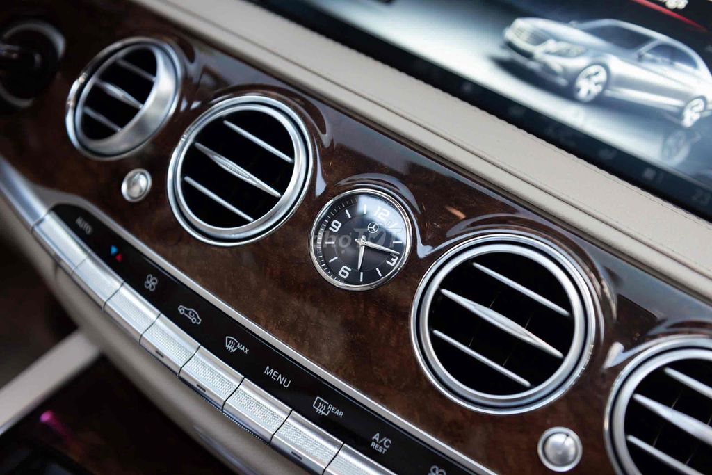 Mercedes S400L Model 2018 - Trắng Kem. Mua bán Ô tô tại Quận 7 Tp Hồ Chí Minh được đăng bởi Thật Nguyễn LongAnh Auto hình 10