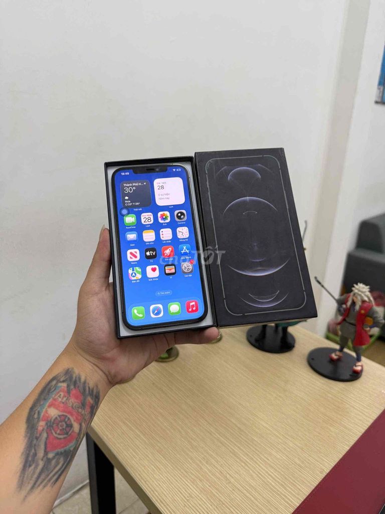 Apple iPhone 12 Pro Max 128GB Xanh Zin All. Mua bán Điện thoại tại Quận Đống Đa Hà Nội được đăng bởi TP Hanoi Mobile hình 1