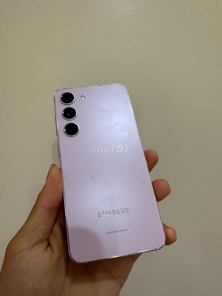 Samsung Galaxy S23 5G Tím nhạt. Mua bán Điện thoại tại Huyện Việt Yên Bắc Giang được đăng bởi mình tên bằng hình 1