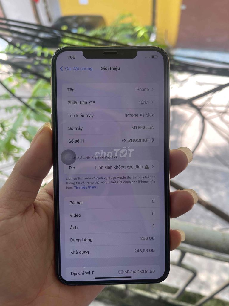 iPhone Xs Max 256GB Vàng. Mua bán Điện thoại tại Quận Nam Từ Liêm Hà Nội được đăng bởi tien manh hình 1