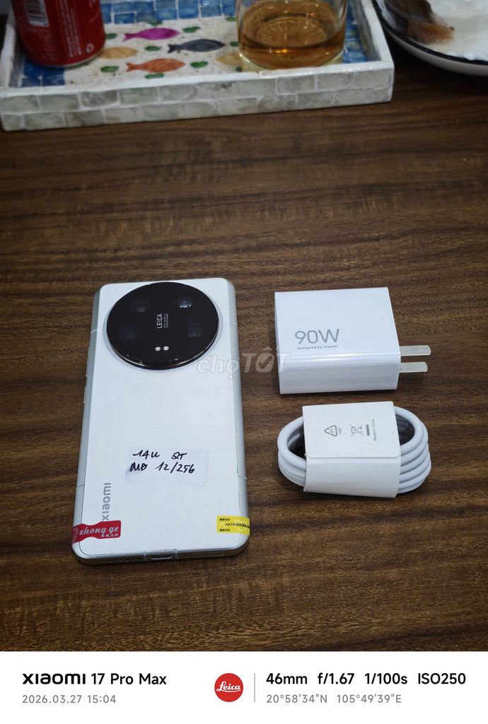 Xiaomi Mi 14 Ultra 12/256 Quốc Tế sạc 90w có COD. Mua bán Điện thoại tại Quận Hoàng Mai Hà Nội được đăng bởi Android Top hình 1