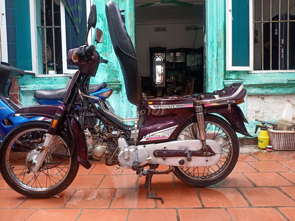 Honda Dream II Tím Trắng. Mua bán Xe máy tại Huyện Hoài Đức Hà Nội được đăng bởi Hung Nguyen hình 2