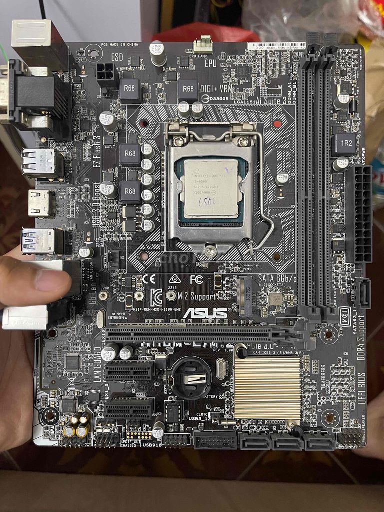 COMBO main chip H110 + i5 6500. Mua bán Linh kiện (RAM, Card...) tại Quận Hà Đông Hà Nội được đăng bởi Duck hình 1