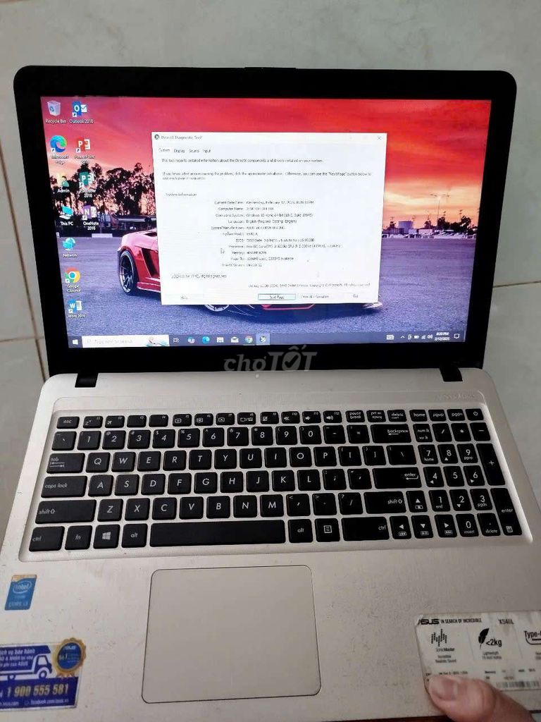 Asus Core i3 gen 5 - Không lỗi