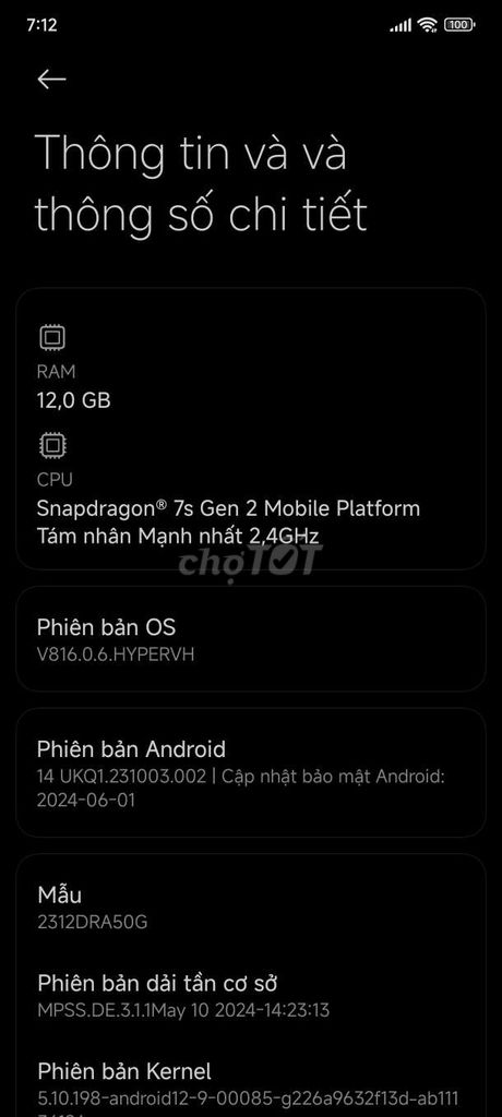 Xiaomi Redmi Note 13 Pro 5G 256GB. Mua bán Điện thoại tại Quận Bình Thạnh Tp Hồ Chí Minh được đăng bởi NHT hình 1