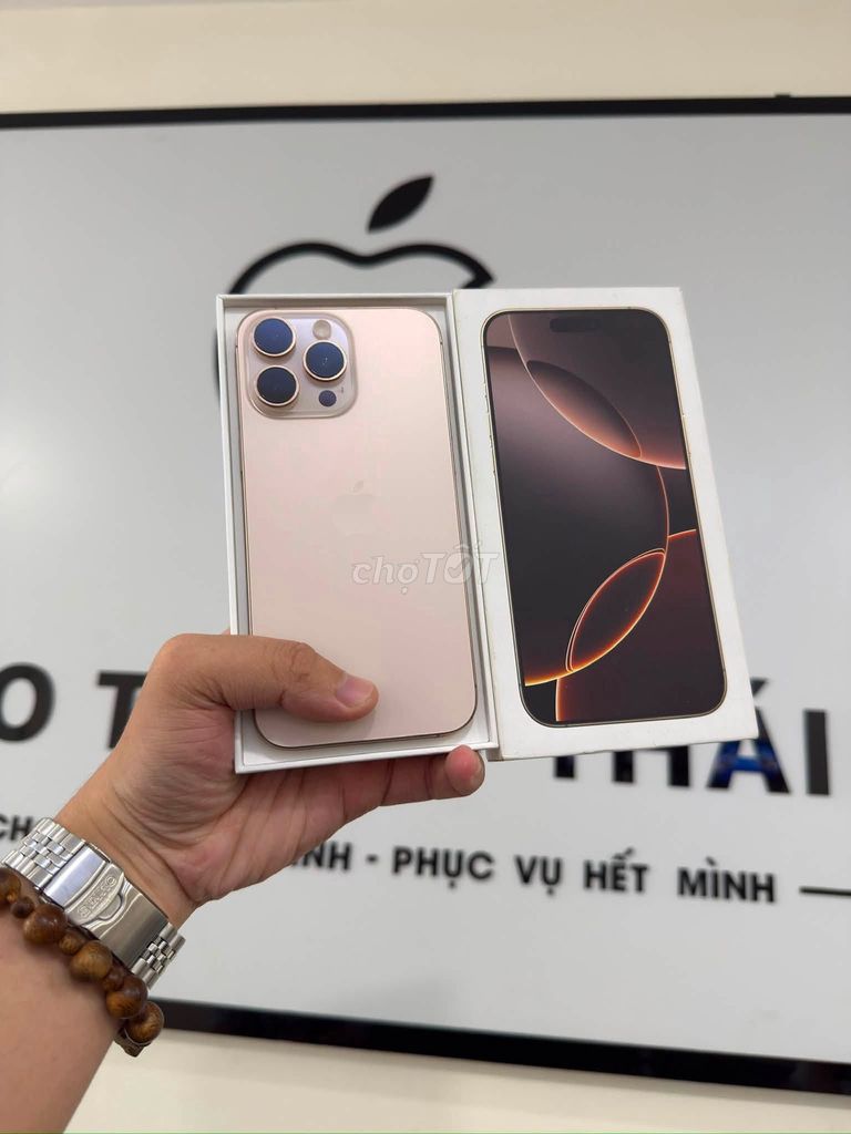 Apple iPhone 16 Pro Max 256GB Vàng hồng. Mua bán Điện thoại tại Quận 10 Tp Hồ Chí Minh được đăng bởi Hội Đồ Điện Tử hình 1