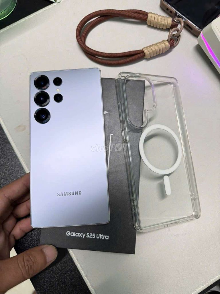Samsung Galaxy S25 Ultra Bạc Đã sử dụng. Mua bán Điện thoại tại Thành phố Biên Hòa Đồng Nai được đăng bởi Phạm Duy hình 1
