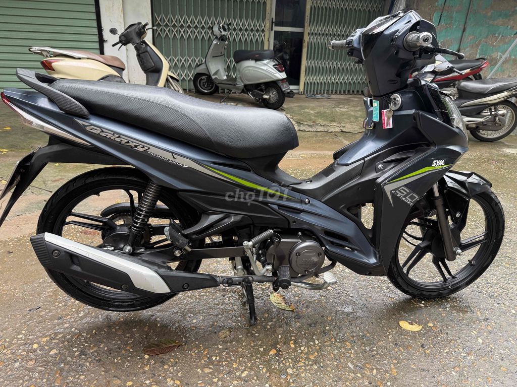 SYM Galaxy 50cc 2024 Серый 9000 км