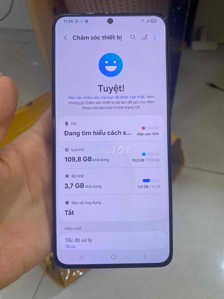 Samsung Galaxy S21+ 5G 8GB/128GB. Mua bán Điện thoại tại Quận Tân Phú Tp Hồ Chí Minh được đăng bởi Minh Khang Sài gòn MoBILE hình 1