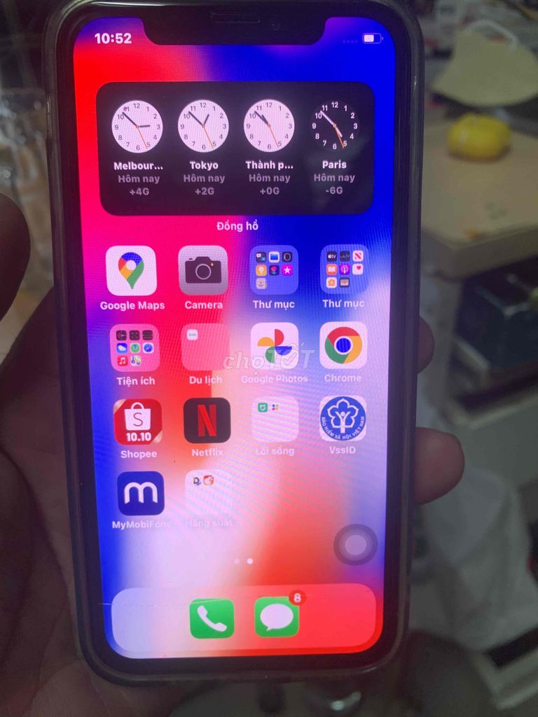 iPhone X 256GB Trắng Đã qua sử dụng. Mua bán Điện thoại tại Quận Bình Tân Tp Hồ Chí Minh được đăng bởi thanhphan hình 1