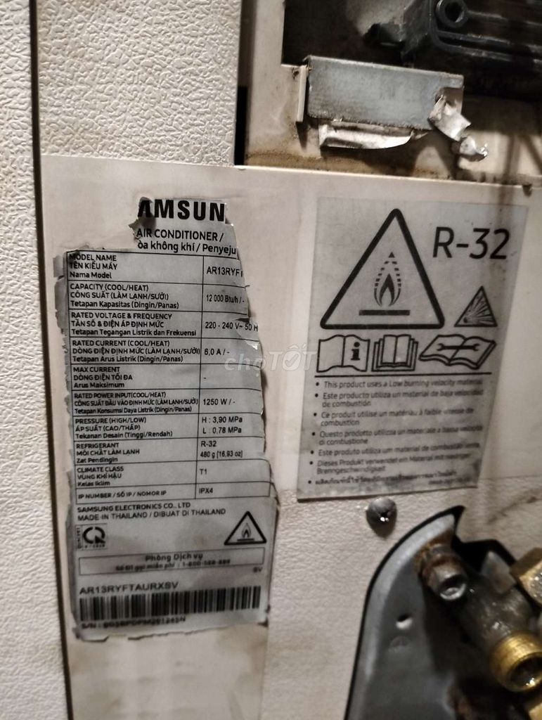 Thanh lý nhanh máy lạnh Samsung inverter 1.5hp