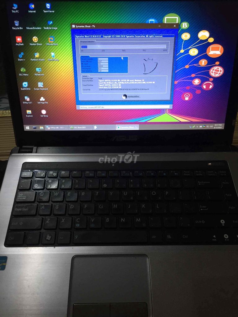 Laptop Asus K43E cũ