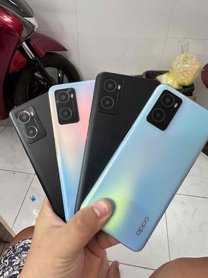 Oppo A36 128GB (99% mới) Màu Đen + Xanh Đa Sắc