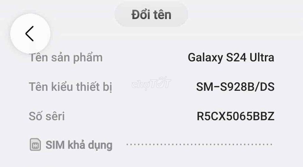 Bán hoặc giao lưu S24 Ultra. Mua bán Điện thoại tại Thành phố Vũng Tàu Bà Rịa - Vũng Tàu được đăng bởi long hình 1
