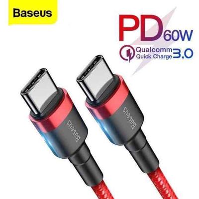 dây sạc nhanh 60W cáp USB type C sang cáp USB C. Mua bán Phụ kiện (Màn hình, Chuột...) tại Quận 5 Tp Hồ Chí Minh được đăng bởi Lý Vinh