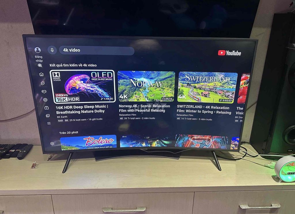 Smart Tivi Samsung 55 inch màn 120Hz cao cấp. Mua bán Tivi, Âm thanh tại Thành phố Buôn Ma Thuột Đắk Lắk được đăng bởi Thanh Dat Tivi 79 hình 1