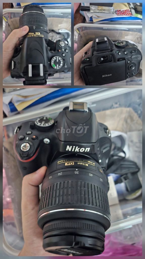 Máy ảnh Nikon D5100 Đen. Mua bán Máy ảnh, Máy quay tại Quận Cái Răng Cần Thơ được đăng bởi Khai Hoang Le hình 1
