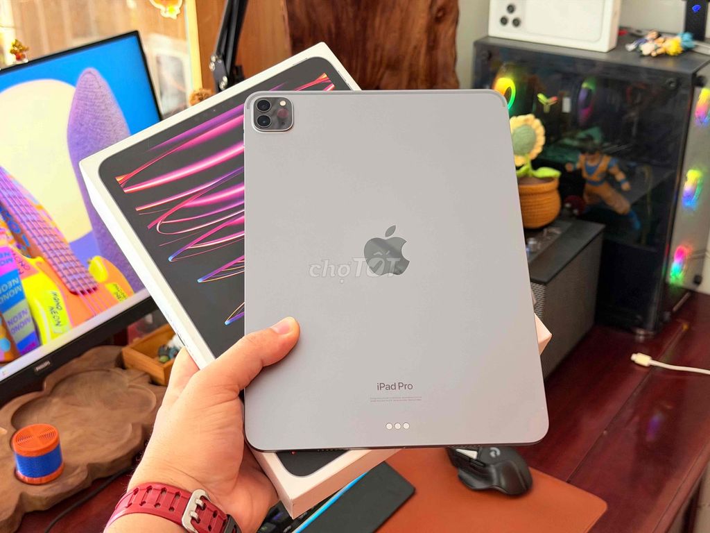 Apple iPad Pro M2 128GB ZA Xám 99% Fullbox. Mua bán Máy tính bảng tại Quận Ninh Kiều Cần Thơ được đăng bởi TRƯƠNG QUỲNH hình 1