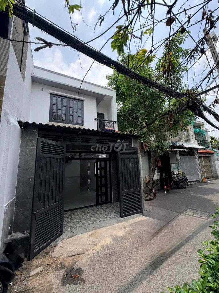 💰💰💰 NHÀ MỚI MẶT TIỀN ĐƯỜNG SỐ 2, DT: 4,5❌16m, TRỆT LẦU 3PN, 2WC