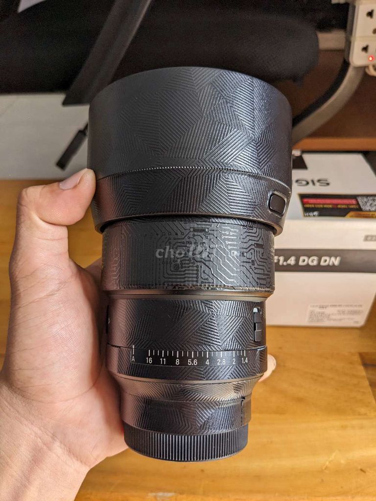 SIGMA 85 MM F1.4 DG DN Full Box, Còn BH 5/2026