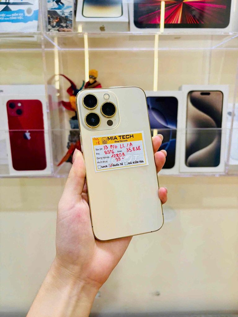 iPhone 13 Pro 128GB Vàng 99%. Mua bán Điện thoại tại Quận Ba Đình Hà Nội được đăng bởi Huy Trần hình 1
