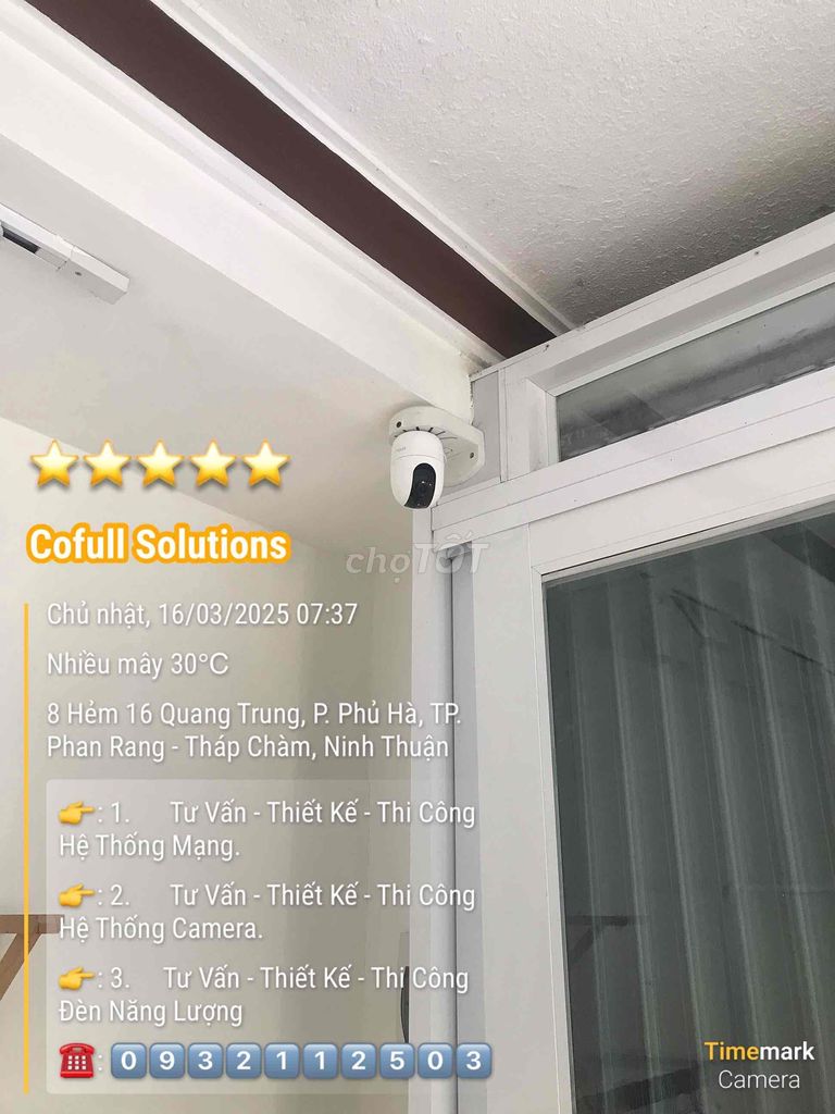 Lắp Đặt Camera Ninh Thuận Phan Rang CofullSolution