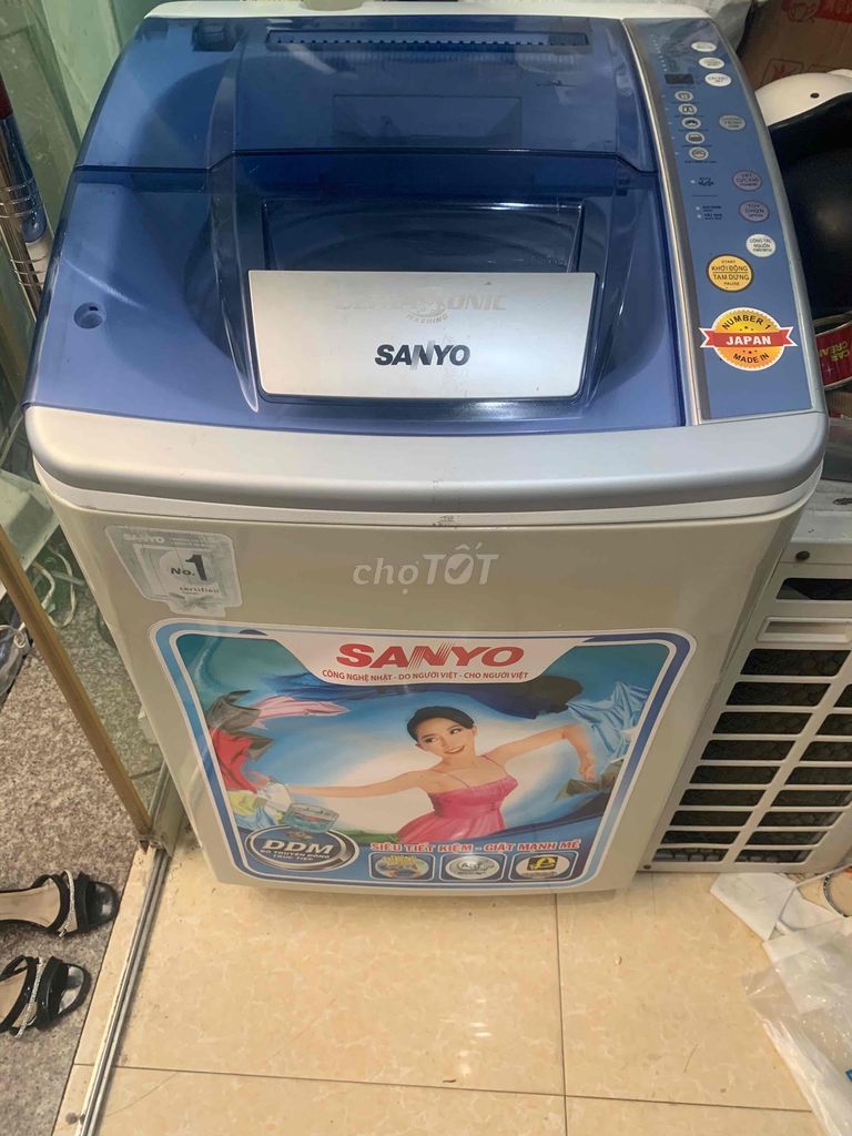 máy giặt sanyo 9kg, đẹp