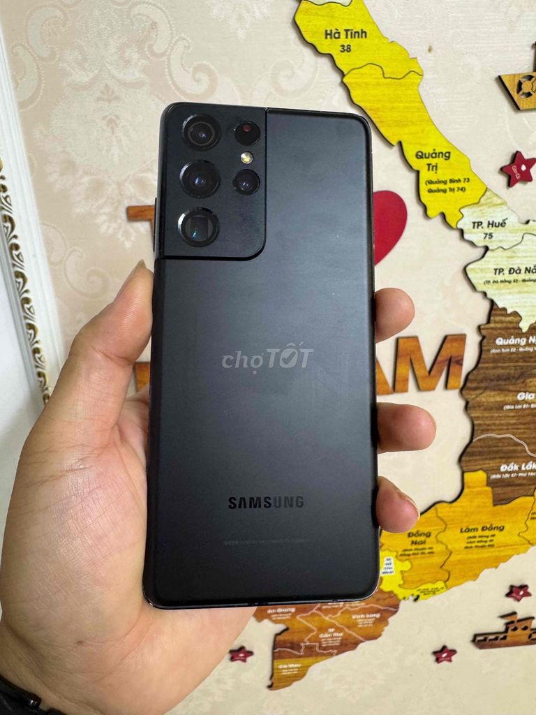 Samsung S21 Ultra Mỹ 5G 12GB/128GB Zin sọc mép. Mua bán Điện thoại tại Quận Long Biên Hà Nội được đăng bởi ADAYROI ĐIỆN THOẠI RUBY  hình 1