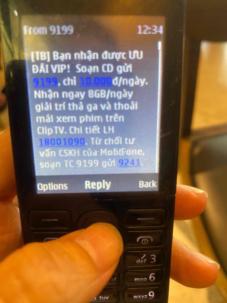 điện thoại nokia 206 sim 3G mobifone/vnmobile. Mua bán Điện thoại tại Quận 1 Tp Hồ Chí Minh được đăng bởi Dũng mobile hình 3