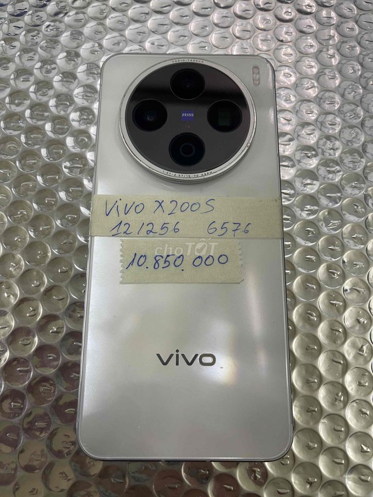 Vivo X200S 12/256gb zin đẹp 99% như mới. Mua bán Điện thoại tại Quận Ninh Kiều Cần Thơ được đăng bởi Cầm Đồ Anh Quý hình 1