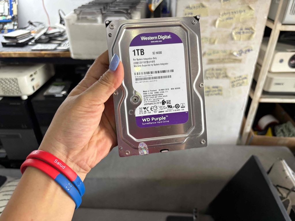 SẴN Ổ CỨNG 1TB WD TÍM CHUYÊN CAMERA CHẠY KHOẺ. Mua bán Linh kiện (RAM, Card...) tại Quận Gò Vấp Tp Hồ Chí Minh được đăng bởi ngọc trang hình 1