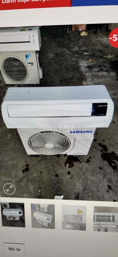 Máy lạnh samsung 1.5hp2022 inveter  bảo hành 1 năm. Mua bán Máy lạnh, điều hoà tại Quận Tân Phú Tp Hồ Chí Minh được đăng bởi Huy Lê hình 1