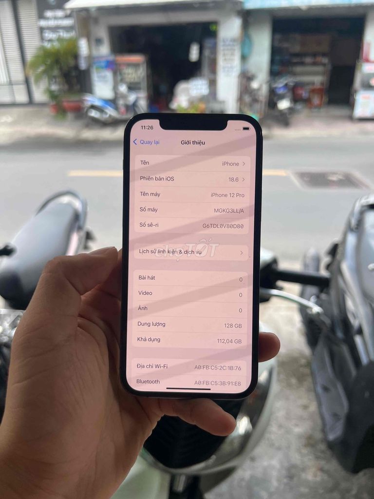 iPhone 12 Pro 128GB Đen Đã sử dụng. Mua bán Điện thoại tại Quận Gò Vấp Tp Hồ Chí Minh được đăng bởi HQ86 Thanh Lý Cầm đồ hình 1
