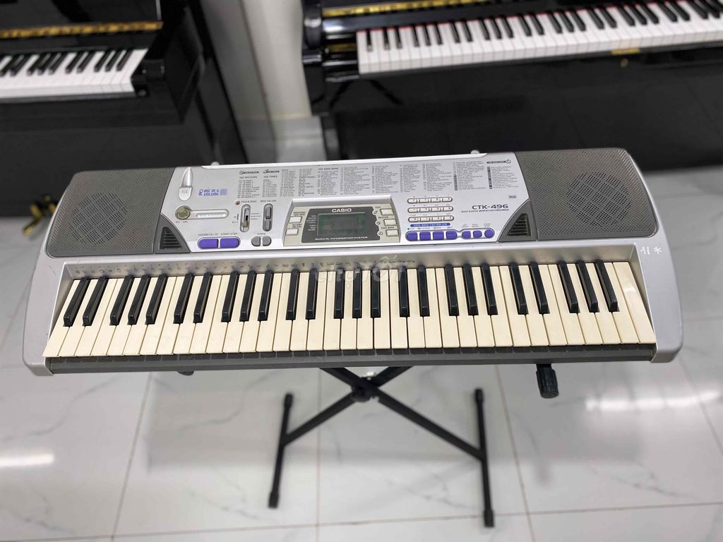 thanh lý đàn organ casio ctk496