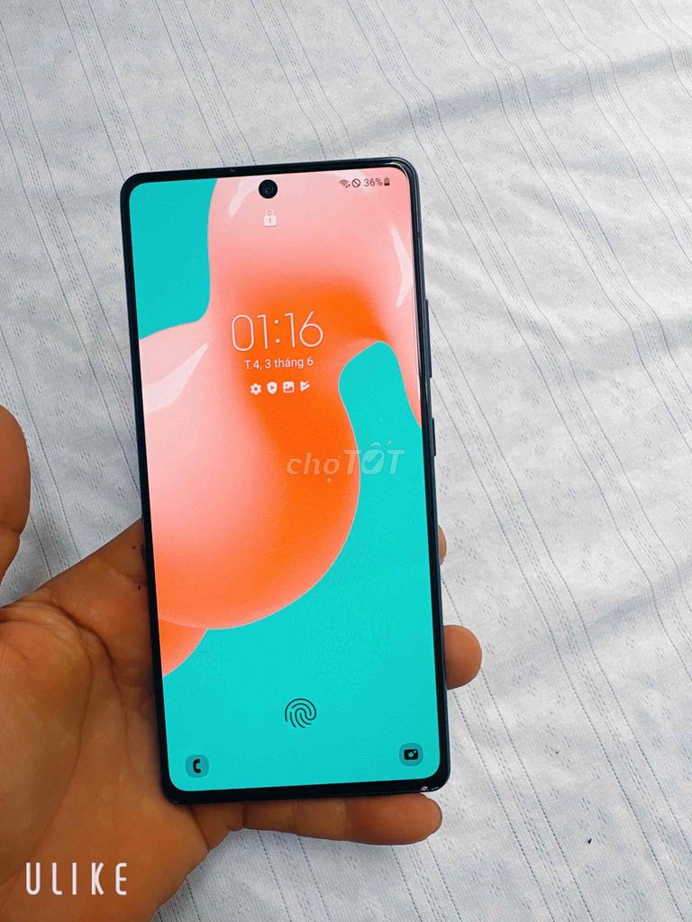 Samsung Galaxy A Quantum 5G Đen. Mua bán Điện thoại tại Thành phố Thuận An Bình Dương được đăng bởi dt thanh ly hình 1