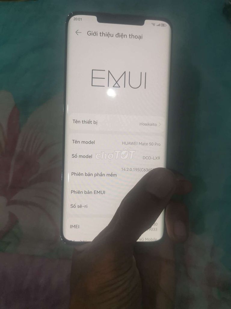 Huawei Mate 50 Pro Đen. Mua bán Điện thoại tại Quận 7 Tp Hồ Chí Minh được đăng bởi Điện Nước Rt time  hình 1