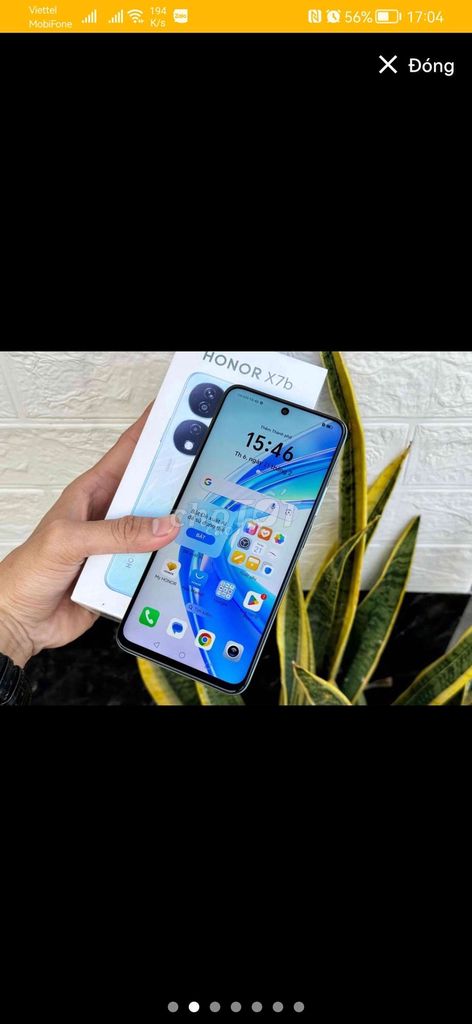 Honor x7b nguyên rin chỉ 3,4tr ở T Plus Mobile